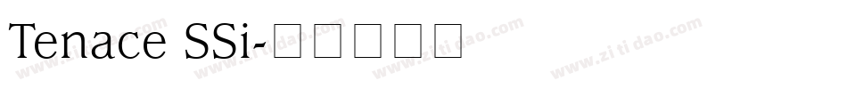 Tenace SSi字体转换